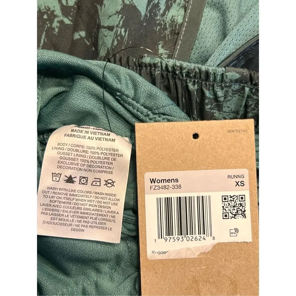 4 Nike woman’s XS Dri-Fit Running Run Shorts purple green hiking outdoors New
